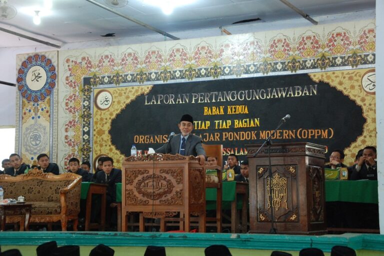 Implementasi Panca Jangka, Siswa Kelas 5 KMI Jabat Pengurus OPPM