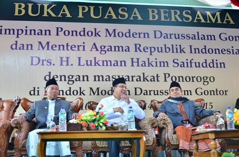 Buka Puasa Bersama Menag, Lukman Hakim Saifuddin