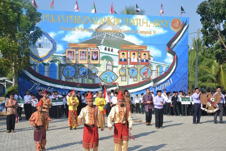 Tari Bedana Meriahkan Apel Tahunan Gontor Lampung