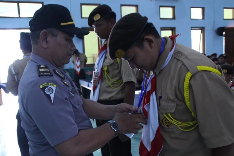 Jaga Eksistensi, Pramuka PMDG Bekali Adika Skill Bhayangkara