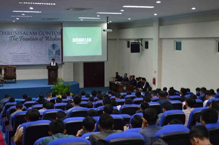 Kuatkan Ikatan Keluarga Besar Unida Gontor, Dema Adakan Family Gathering