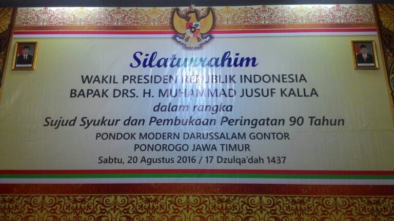 Sujud Syukur Bersama Wapres RI, Segudang Acara Peringatan 90 Tahun Gontor Dimulai