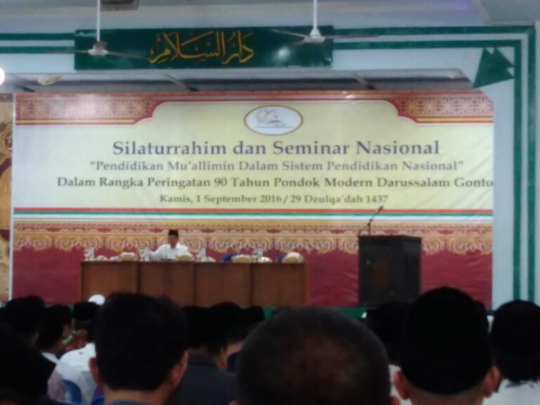 Demi Kemajuan Pendidikan Nasional, Pimpinan Pesantren dan Kepala Lembaga Pendidikan Se-Indonesia Bersilaturahim di Gontor