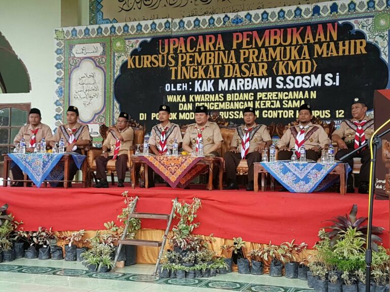 Gontor Kampus 12 Jambi Memulai Kegiatan Kursus Mahir Dasar (KMD)