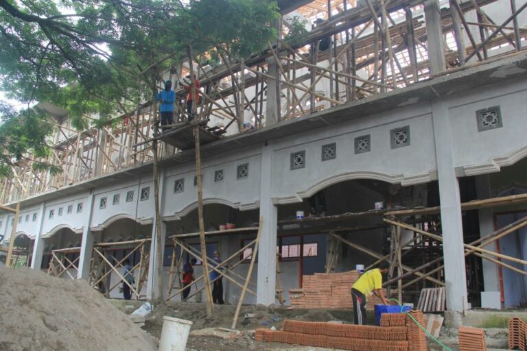 Renovasi dan Pembangunan Asrama Indonesia 1 Berlantai 2