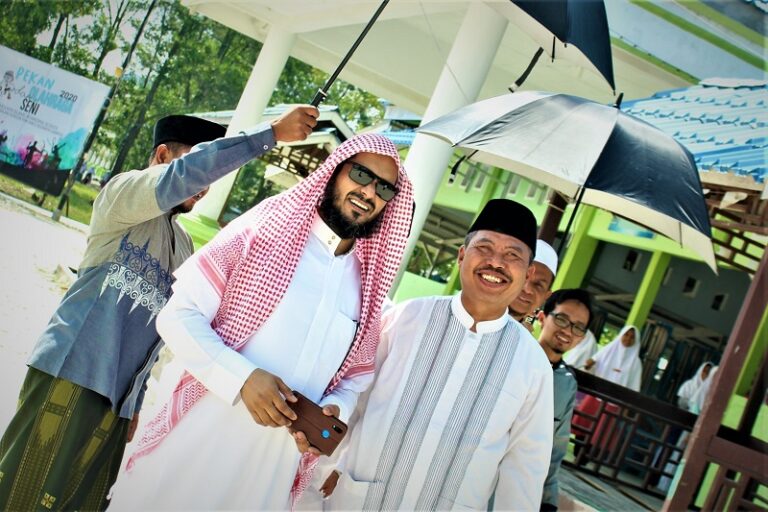 Rindu, Syekh Majeed Kembali Berkunjung ke PMDG Putri Kampus 7