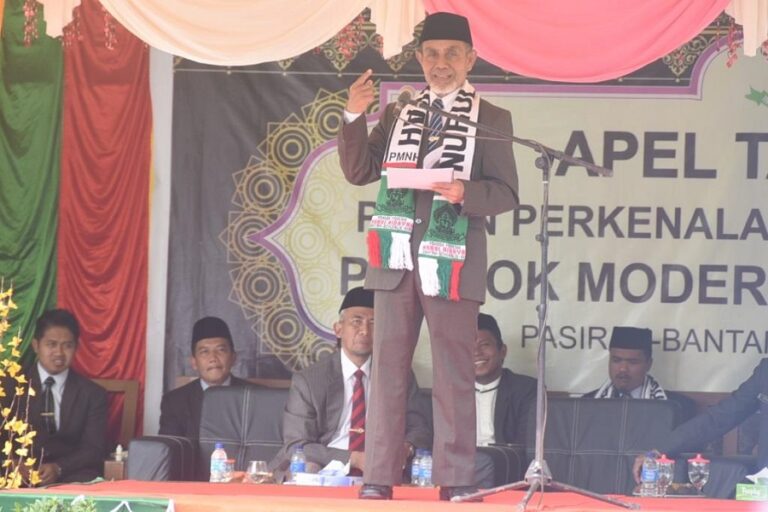 K.H. Hasan Abdullah Sahal Hadiri Apel Tahunan PM Nurul Hidayah Bengkalis