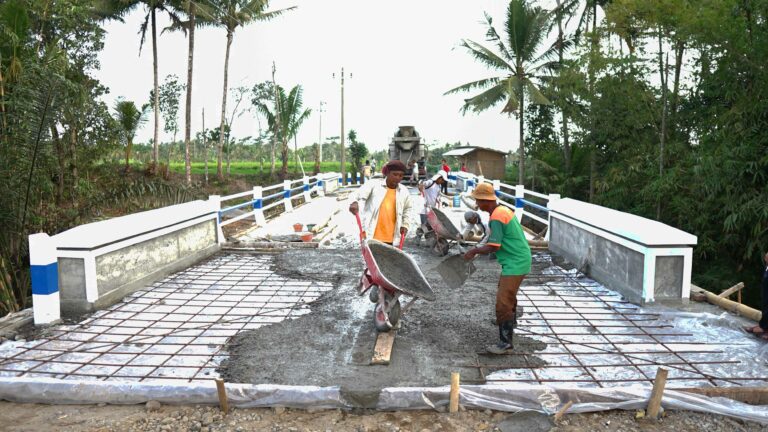 FINISHING JEMBATAN PMDG KAMPUS 6