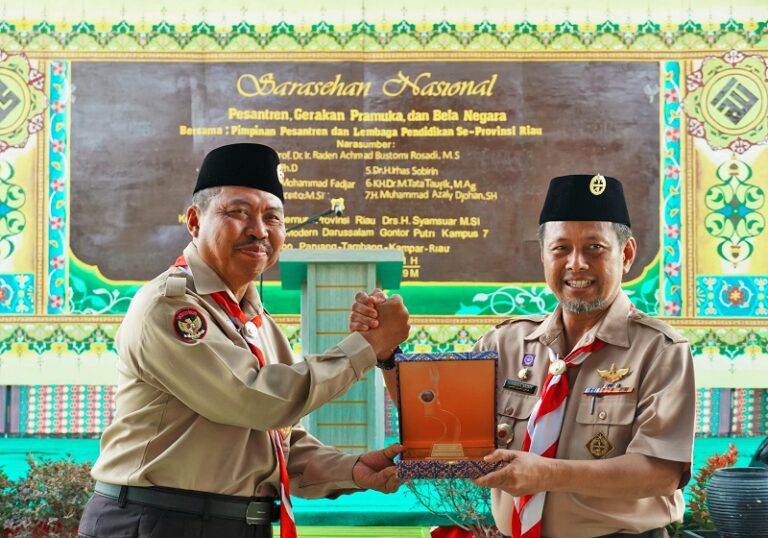 Sarasehan Nasional: Sinergi Pesantren dan Pramuka Dalam Membela Bangsa