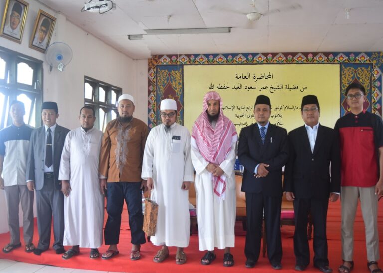 Prof. Dr. Umar bin Suud Al-‘Ied kunjungi PMDG Putri Kampus 4