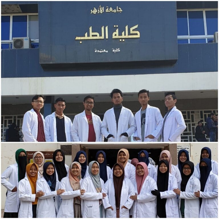 Perdana: 26 Mahasiswa Indonesia di Fakultas Kedokteran Al-Azhar Kairo