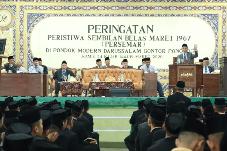 Peringatan Persemar 2020. Kiai Hasan: Saya Berwasiat 2 Hal