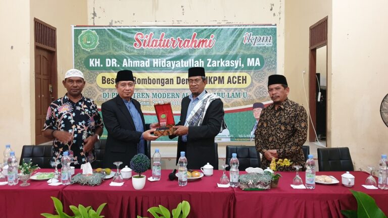 IKPM Aceh Adakan Silaturahim Bersama Al-Ustadz Dr. H. Ahmad Hidayatullah Zarkasyi, M.A.