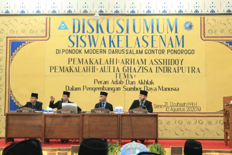 Diskusi Umum Siswa Kelas 6 Usung Tema “Adab dan Akhlaq”