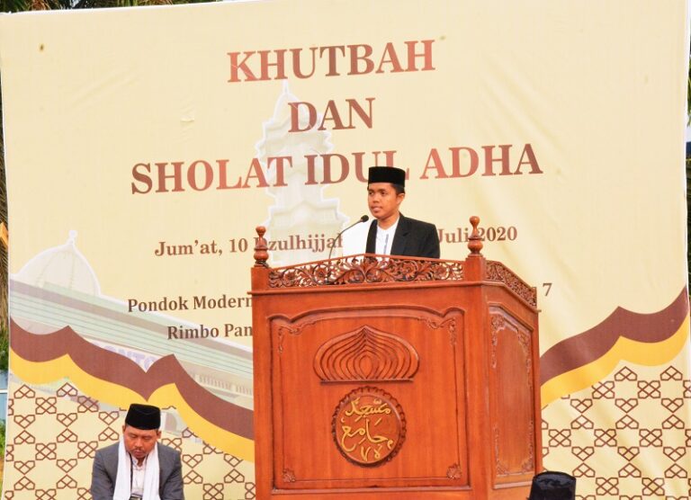Khatib Idul Adha: Hikmah Berqurban Adalah Kesabaran