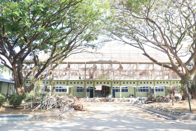 Renovasi Gedung Asrama Indonesia 4 dan Ninxia; Bukti pondok tidak pernah berhenti bergerak.