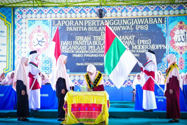 Bacakan Laporan Pertanggung Jawaban (LPJ) Panitia Bulan Syawal (PBS), Amanat Baru Siap di Emban