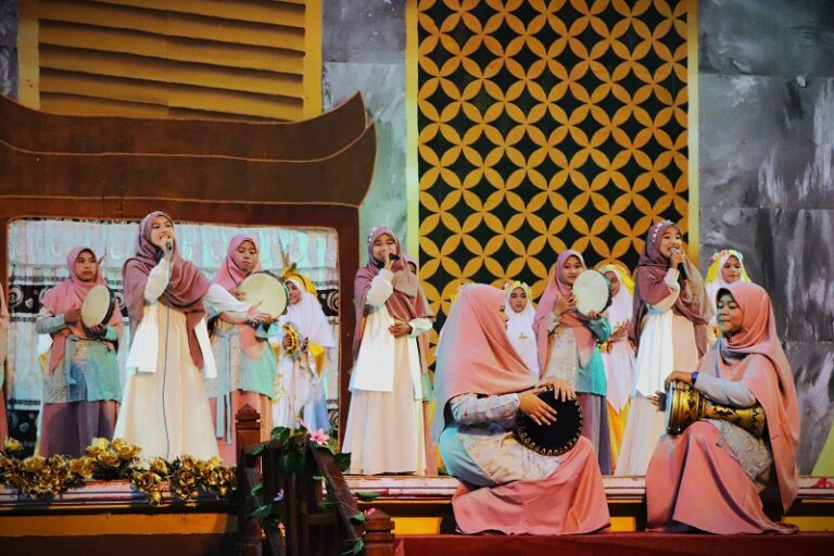 Lomba Hadrah Antarangkatan Iringi Penutupan Porseni