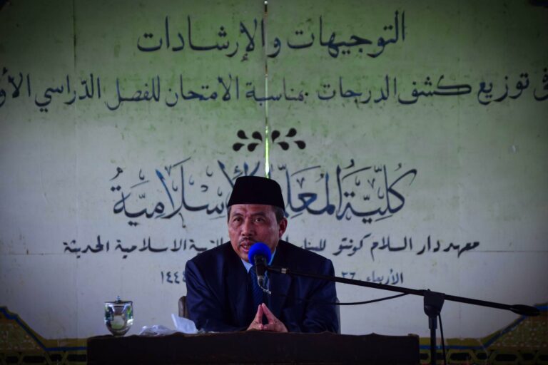 Pembagian Raport, Pesan Wakil Pengasuh: “Puncak Kesuksesan Adalah Pemahanan”