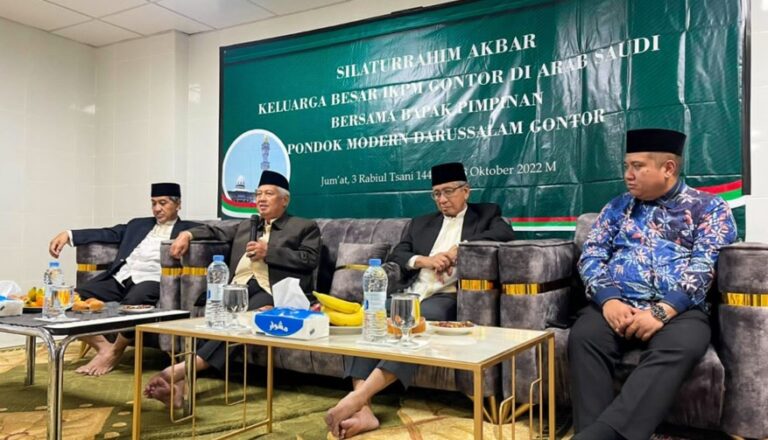 Silaturahim Pimpinan PMDG dengan IKPM di Saudi Arabia Berlangsung Khidmat
