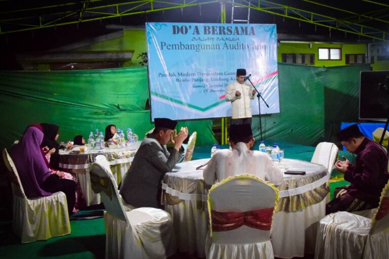 Do’a Bersama Pembangunan Auditorium