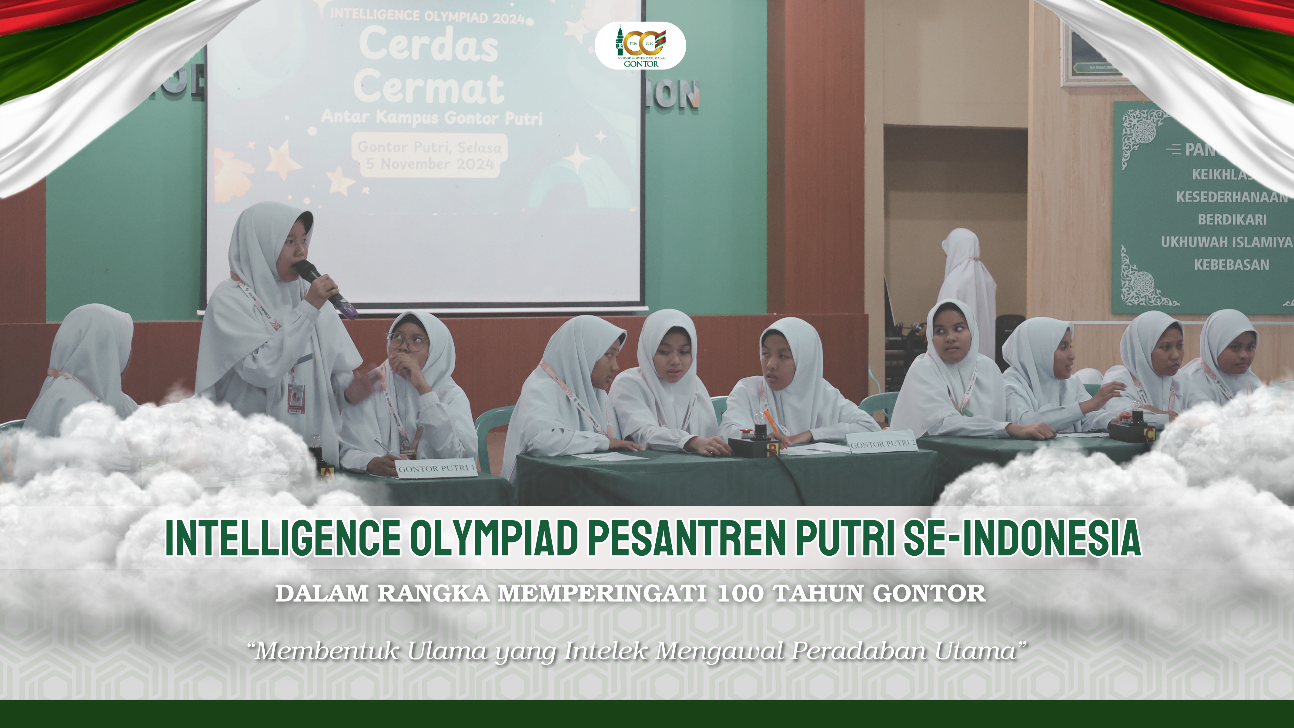 Intelligence Olympiad Pesantren Putri se-Indonesia