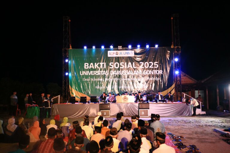 UNIDA Gontor Gelar Bakti Sosial 2025 di Desa Ngindeng, Ponorogo