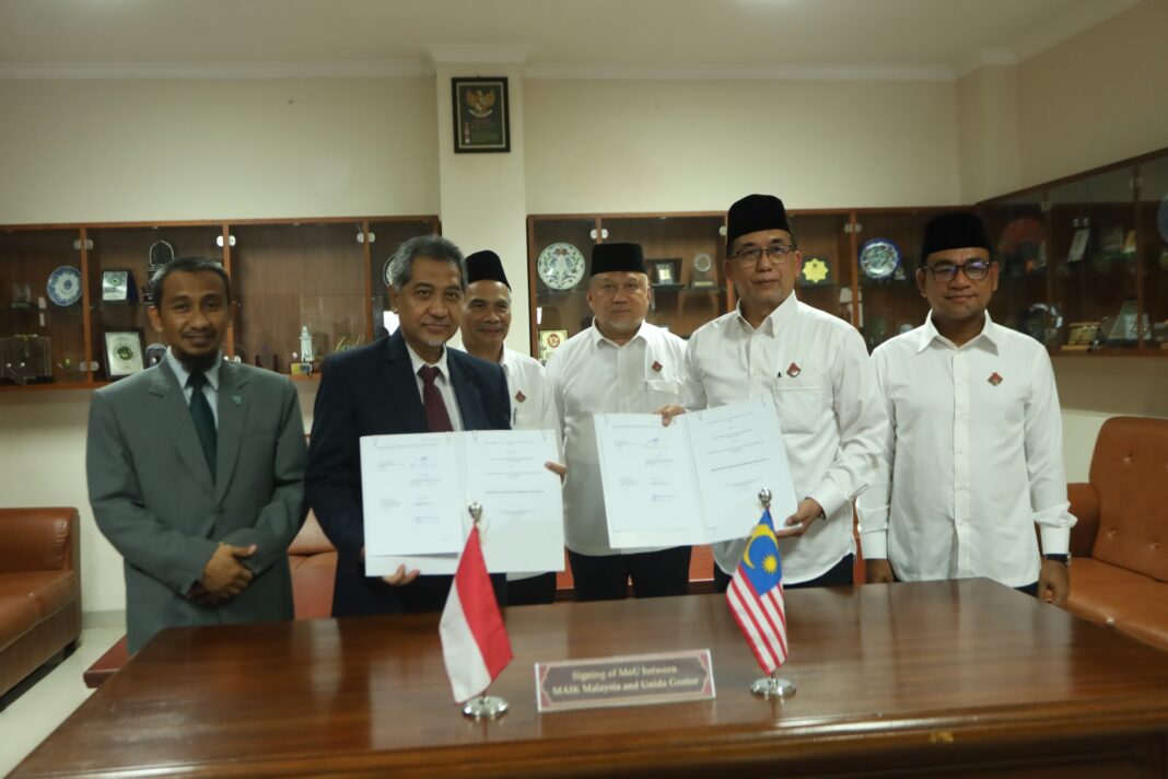 Mou UNIDA Gontor dengan MAIK