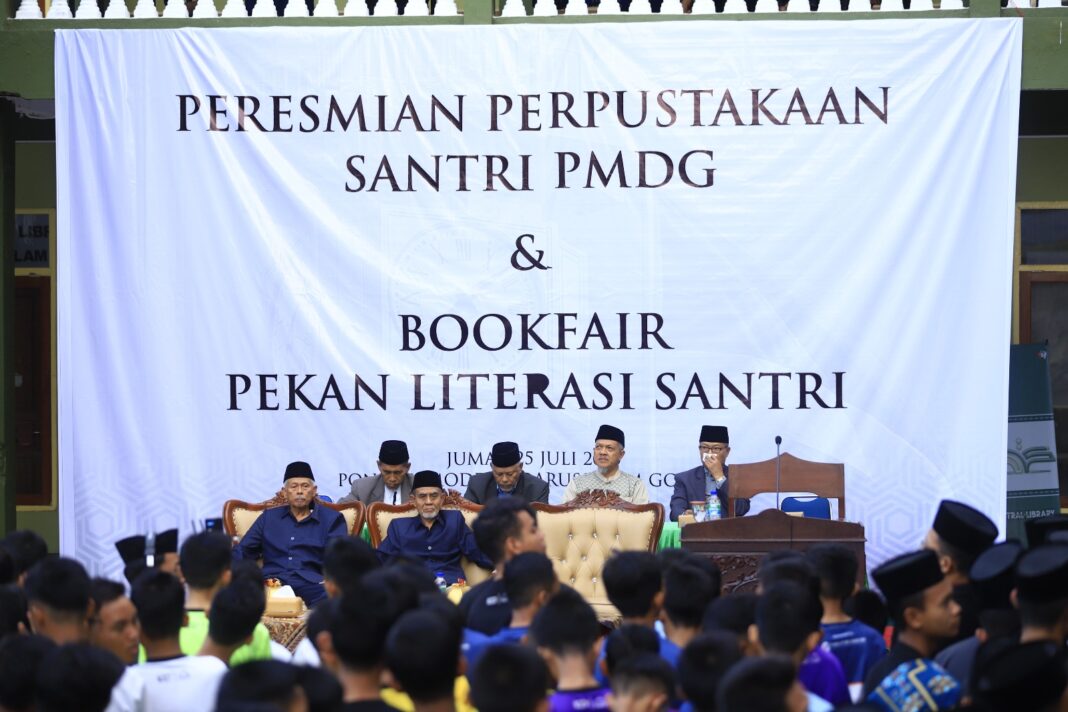 Pekan Literasi Santri dan Peresmian Perpustakaan Santri PMDG