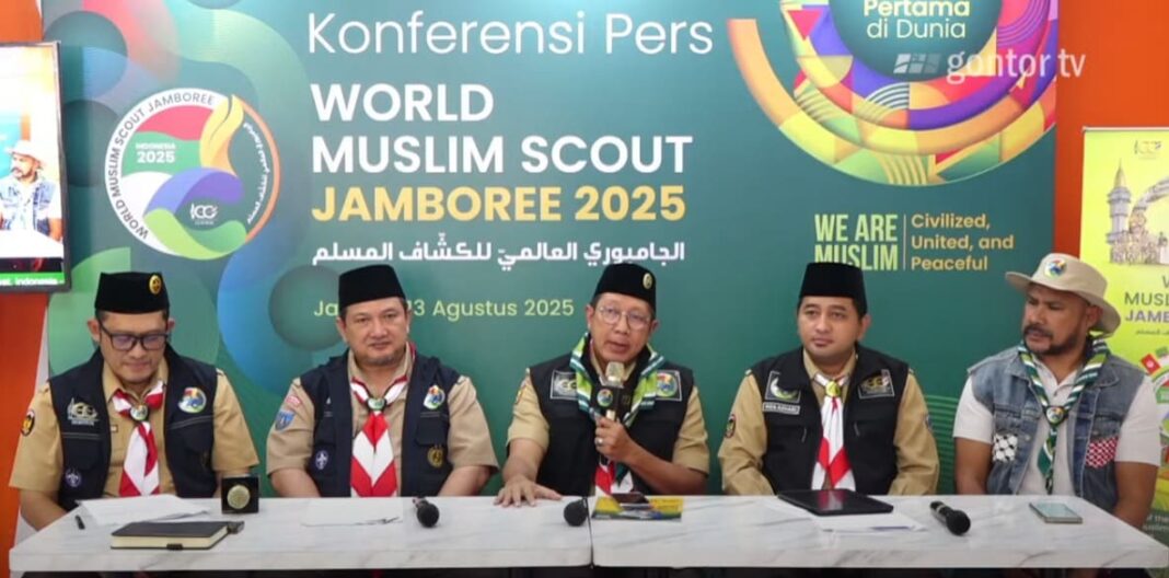 Konferensi Pers World Muslim Scout Jamboree (WMSJ) 2025