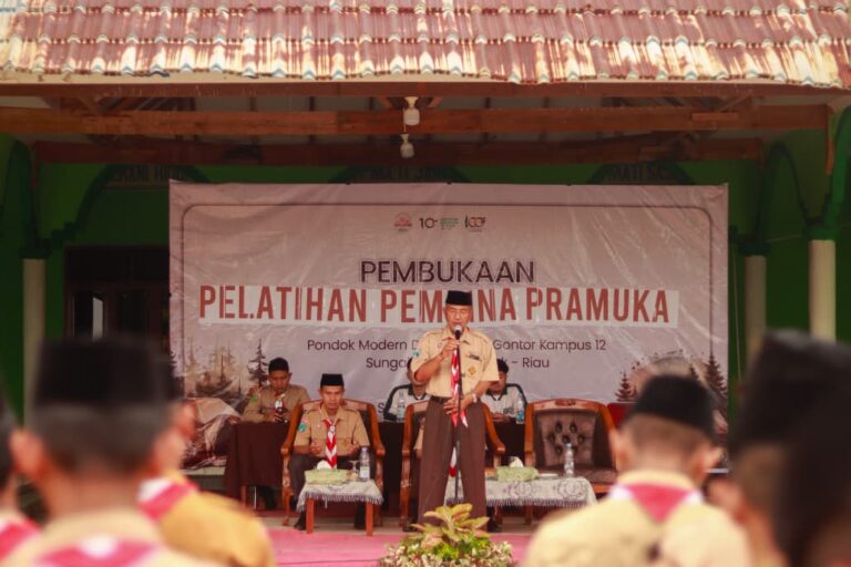 Pelatihan Pembina Pramuka Gontor Kampus 12 Cetak Kader Pendidik Berjiwa Pemimpin
