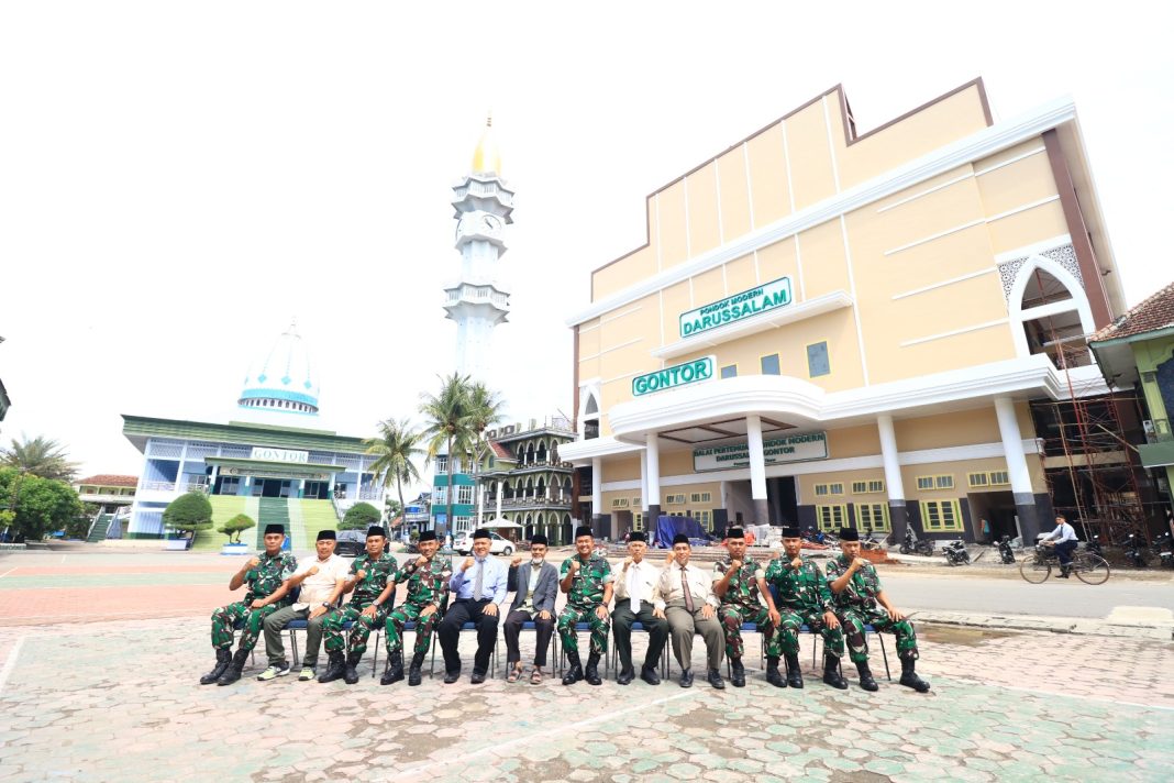 Dandim Ponorogo Silaturrahim ke Gontor, Bahas Peran Pesantren dalam Menjaga NKRI