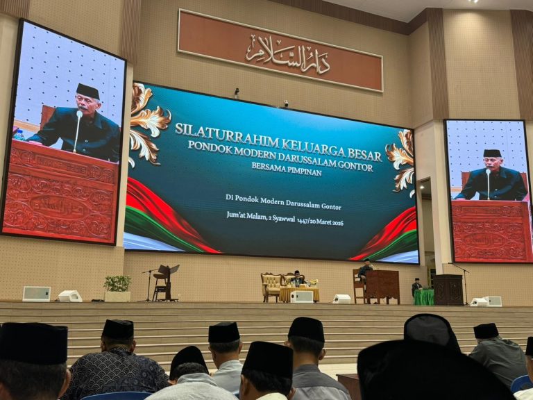 Silaturrahim Keluarga Besar Pondok Modern Darussalam Gontor Bersama Pimpinan Pondok Pada Idul Fitri 1447 H / 2026 M